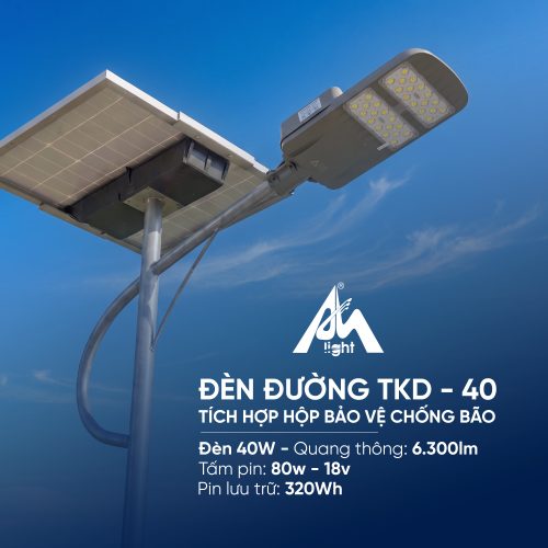 Den duong nang luong mat troi cong trinh Phu Hien Lighting TKD 40 thong so ky thuat